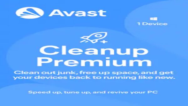 AVAST CLEANUP PREMIUM 1 , 1 YEARAVASTKEY