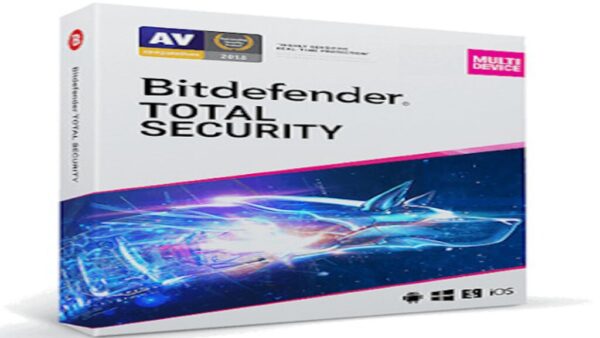 BITDEFENDER TOTAL SECURITY 10 DEVICES, 1 YEARPC, ANDROID, MAC, IOSKEY