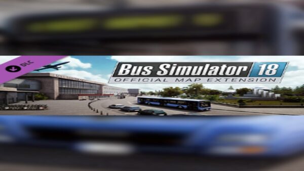 BUS SIMULATOR 18OFFICIAL MAP EXTENSION STEAM KEY