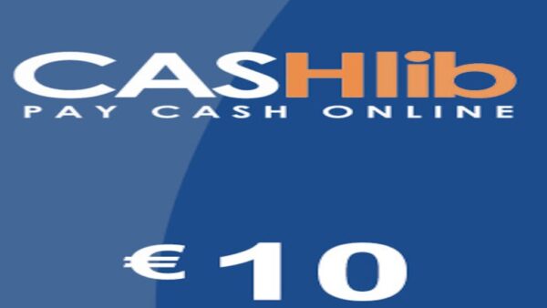 CASHLIB CARD 10 EURCASHLIB KEYFOR EUR CURRENCY ONLY