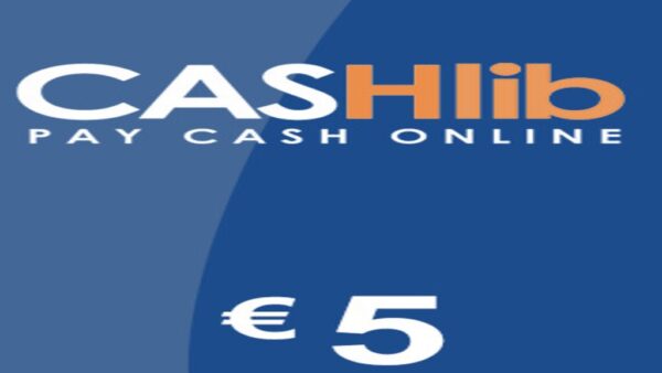 CASHLIB CARD 5 EUR CASHLIB KEYFOR EUR CURRENCY ONLY