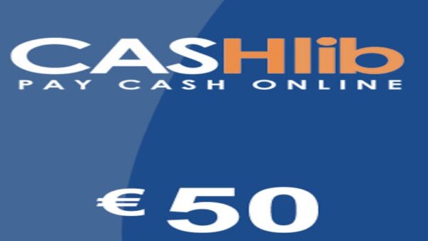 CASHLIB CARD 50 EURCASHLIB KEYFOR EUR CURRENCY ONLY