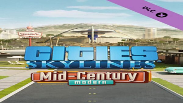 CITIES: SKYLINESCONTENT CREATOR PACK: MID-CENTURY MODERN STEAM KEY