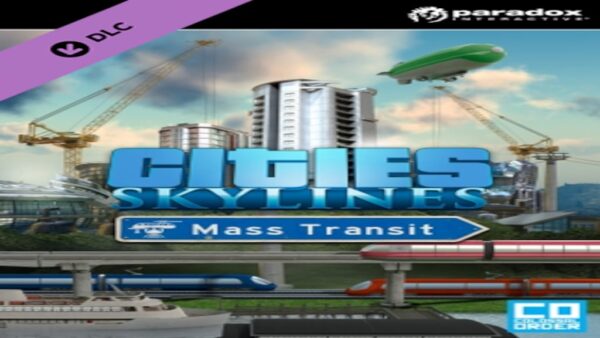 CITIES: SKYLINESMASS TRANSIT STEAM KEY