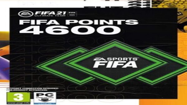 FIFA 21 ULTIMATE TEAM 4600 FUT POINTSEA APP KEY