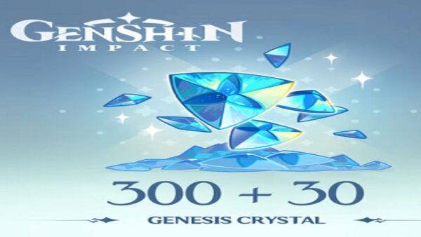 GENSHIN IMPACT 300 + 30 GENESIS CRYSTALSREIDOSCOINS KEY