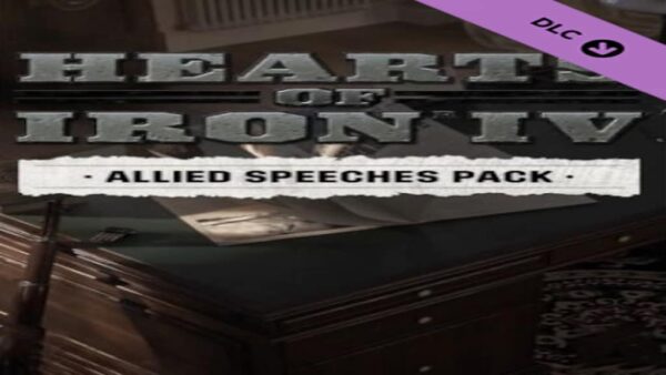 HEARTS OF IRON IV: ALLIED SPEECHES MUSIC PACK STEAM KEY