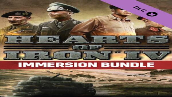 HEARTS OF IRON IV: IMMERSION BUNDLE STEAM KEY