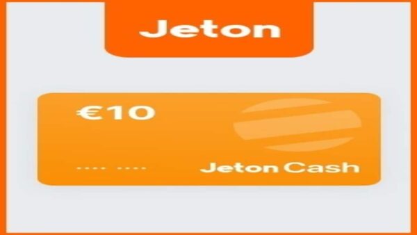 JETONCASH 10 EURJETONCASH KEY