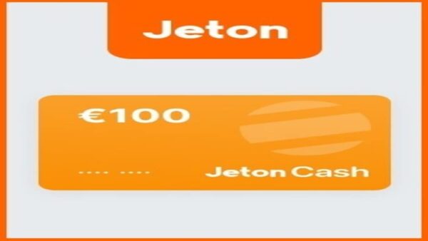 JETONCASH 100 EURJETONCASH KEY