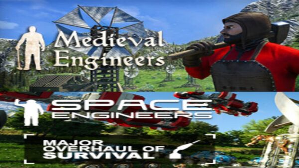 MEDIEVAL ENGINEERS AND SPACE ENGINEERS STEAM KEY