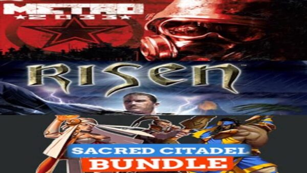 METRO 2033 + RISEN + SACRED CITADEL BUNDLE STEAM KEY