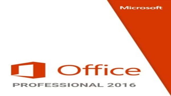 MICROSOFT OFFICE PROFESSIONAL 2016 PLUS MICROSOFT KEY