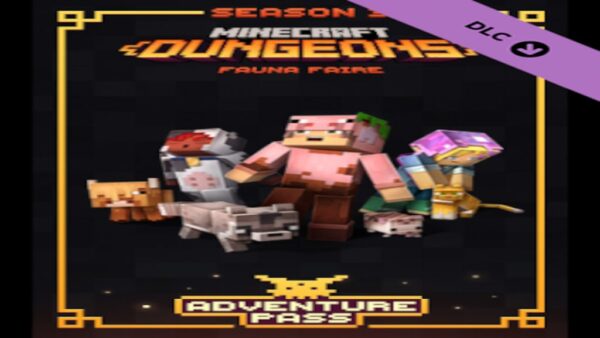 MINECRAFT DUNGEONS: FAUNA FAIRE ADVENTURE PASS PCXBOX LIVE KEY