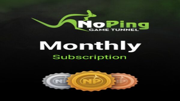 NOPING GAME TUNNEL MONTHLY SUBSCRIPTION NOPING KEY