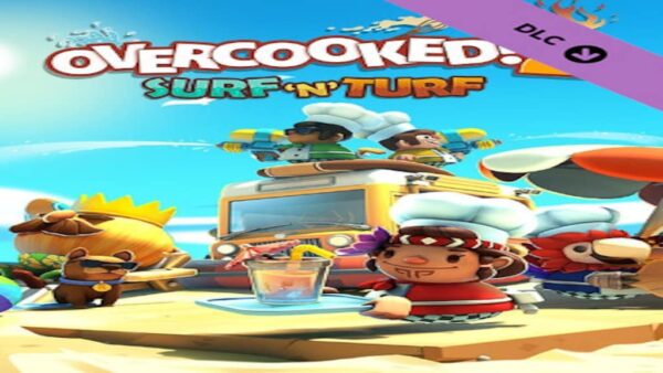 OVERCOOKED! 2SURF 'N' TURF STEAM KEY