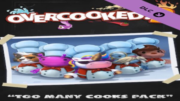 OVERCOOKED! 2TOO MANY COOKS PACK STEAM KEY