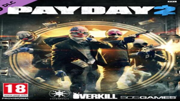 PAYDAY 2: LYCANWULF AND THE ONE BELOW MASK STEAM KEY