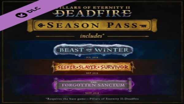 PILLARS OF ETERNITY II: DEADFIRESEASON PASS STEAM KEY