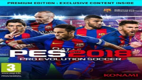 PRO EVOLUTION SOCCER 2018 PREMIUM EDITION STEAM KEY