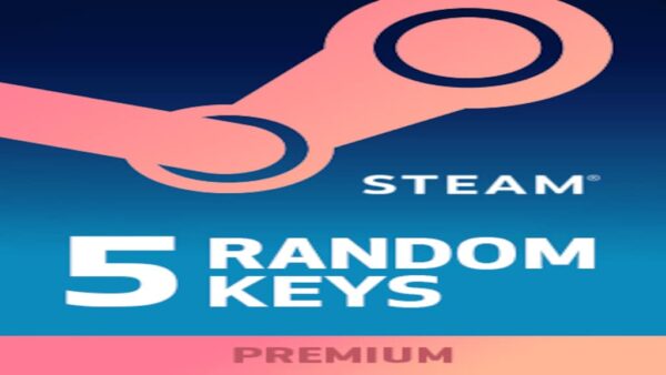 RANDOM PREMIUM 5 KEYS STEAM KEY