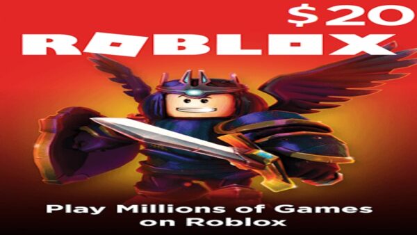 ROBLOX CARD 20 USDROBLOX KEY