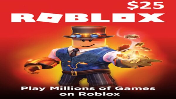 ROBLOX CARD 25 USDROBLOX KEY