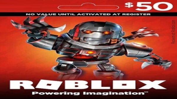 ROBLOX CARD 50 USDROBLOX KEY