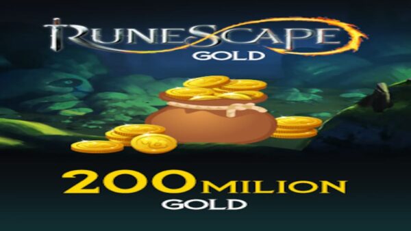 RUNESCAPE GOLD 200 M