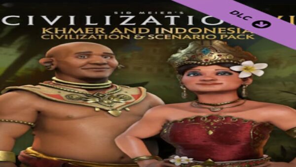 SID MEIER'S CIVILIZATION VIKHMER AND INDONESIA CIVILIZATION & SCENARIO PACK STEAM KEY