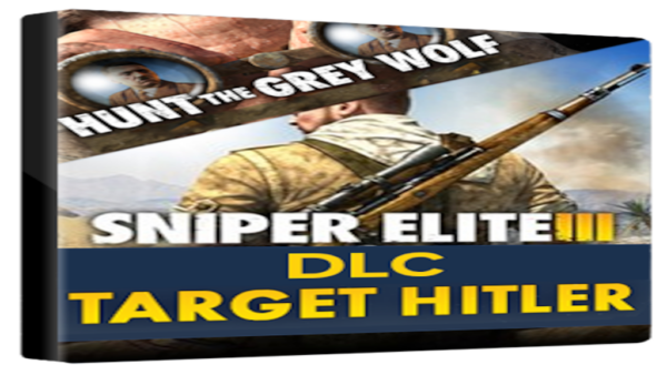 SNIPER ELITE 3TARGET HITLER: HUNT THE GREY WOLF STEAM KEY