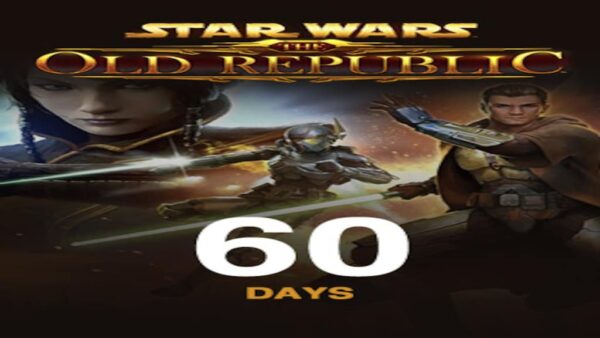 STAR WARS THE OLD REPUBLIC PREPAID TIME CARD STAR WARS 60 DAYS STAR WARS