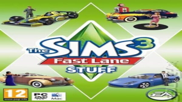 THE SIMS 3 FAST LANE STUFF EA APP KEY