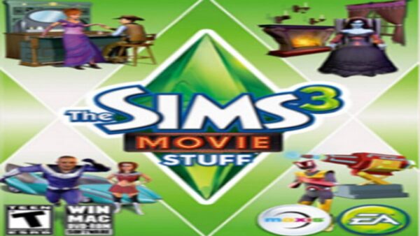 THE SIMS 3: MOVIE STUFF EA APP KEY