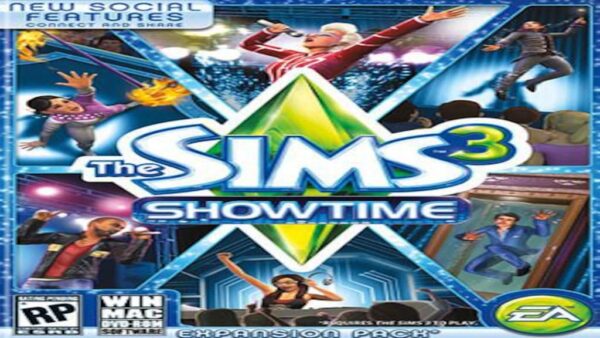 THE SIMS 3: SHOWTIME EA APP KEY