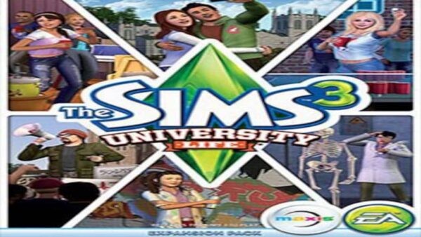 THE SIMS 3 UNIVERSITY LIFE EA APP KEY