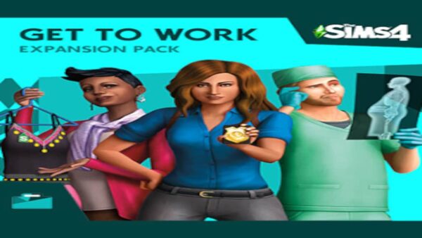 THE SIMS 4: GET TO WORK EA APP KEY