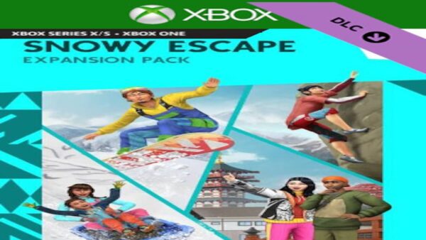 THE SIMS 4 SNOWY ESCAPE PACK XBOX ONE, SERIES X/SXBOX LIVE KEY