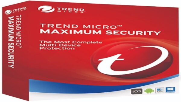 TREND MICRO MAXIMUM SECURITY 5 DEVICES 3 YEARSTREND MICRO KEY