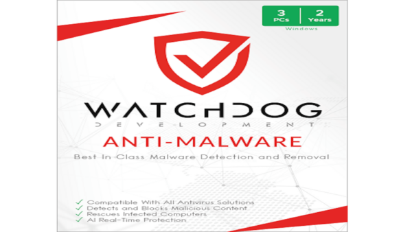 WATCHDOG ANTI-MALWARE 3 2 YEARSKEY