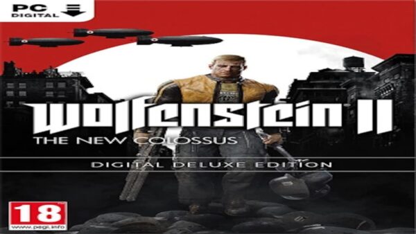 WOLFENSTEIN II: THE NEW COLOSSUS DIGITAL DELUXE EDITION STEAM KEY