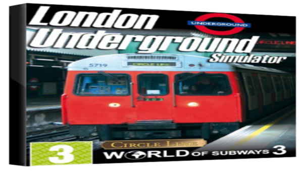 WORLD OF SUBWAYS 3LONDON UNDERGROUND CIRCLE LINE STEAM KEY