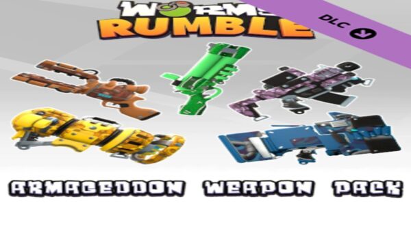 WORMS RUMBLEARMAGEDDON WEAPON SKIN PACK STEAM KEY