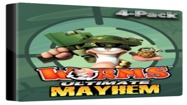 WORMS: ULTIMATE MAYHEM 4-PACK STEAM KEY