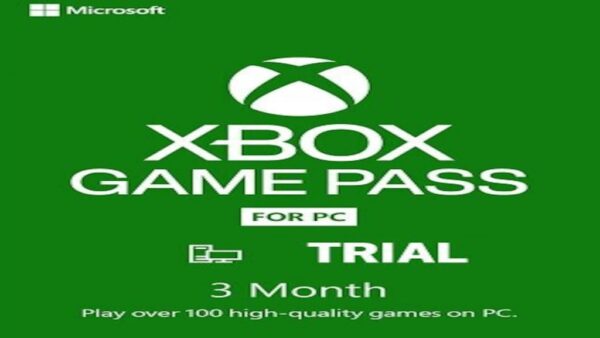 XBOX GAME PASS 3 MONTHS TRIAL FOR - MICROSOFT STORE KEY