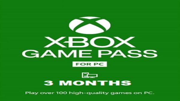 XBOX GAME PASS 3 MONTHS FOR - MICROSOFT STORE KEY