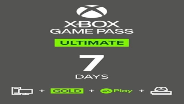 XBOX GAME PASS ULTIMATE 7 DAYSXBOX LIVE KEY