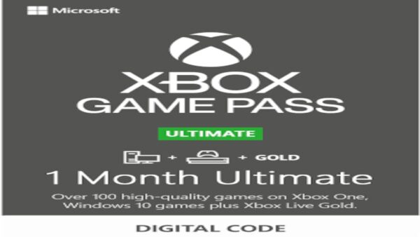 XBOX GAME PASS ULTIMATE TRIAL 1 MONTHXBOX LIVE KEY