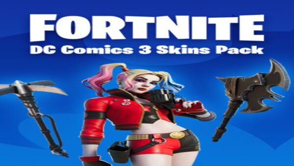 FORTNITE DC COMICS 3 SKINS PACK EPIC GAMES KEY