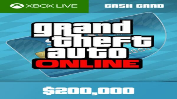 GRAND THEFT AUTO ONLINE: TIGER SHARK CASH CARD 200000 XBOX LIVE KEY